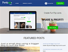 Tablet Screenshot of pimboo.com